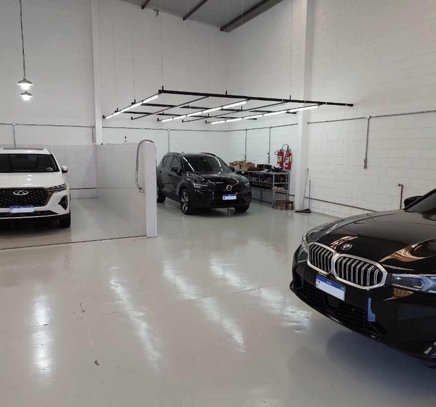 Estrutura da Gardin Auto Care em Campinas